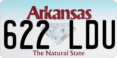 AR license plate 622LDU