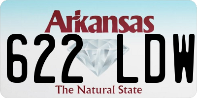 AR license plate 622LDW
