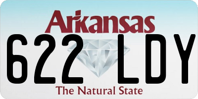 AR license plate 622LDY