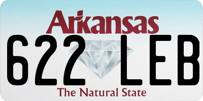 AR license plate 622LEB