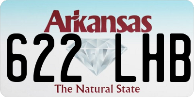 AR license plate 622LHB
