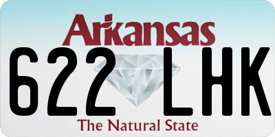 AR license plate 622LHK