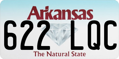 AR license plate 622LQC