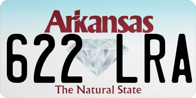 AR license plate 622LRA