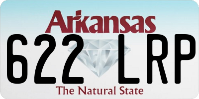 AR license plate 622LRP