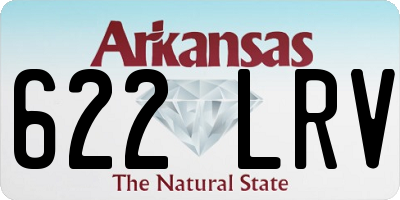 AR license plate 622LRV