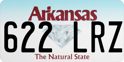 AR license plate 622LRZ