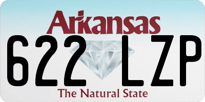 AR license plate 622LZP