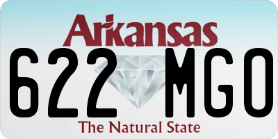 AR license plate 622MGO