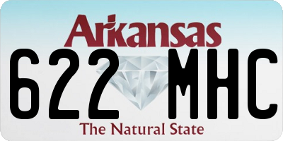 AR license plate 622MHC
