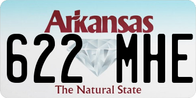 AR license plate 622MHE