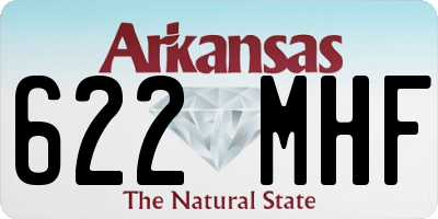 AR license plate 622MHF