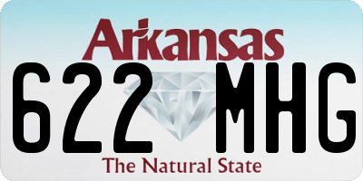 AR license plate 622MHG