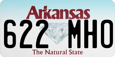 AR license plate 622MHO