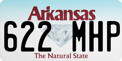 AR license plate 622MHP