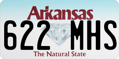AR license plate 622MHS