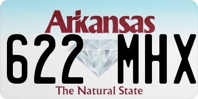 AR license plate 622MHX