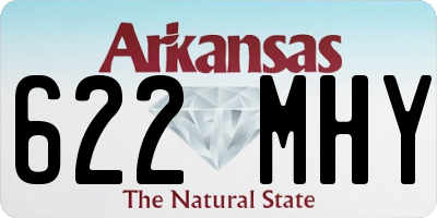 AR license plate 622MHY