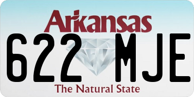 AR license plate 622MJE