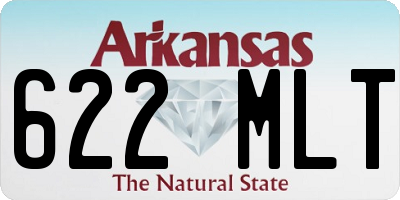 AR license plate 622MLT