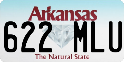 AR license plate 622MLU