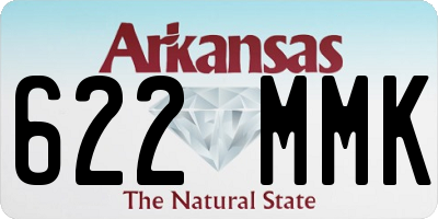AR license plate 622MMK