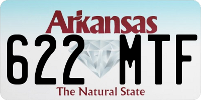 AR license plate 622MTF