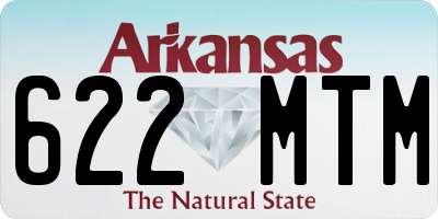 AR license plate 622MTM