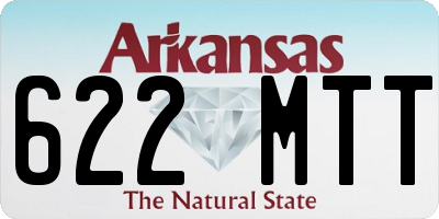 AR license plate 622MTT