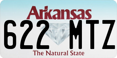 AR license plate 622MTZ