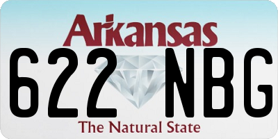 AR license plate 622NBG
