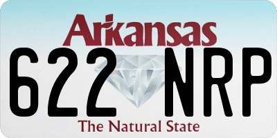 AR license plate 622NRP