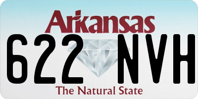 AR license plate 622NVH