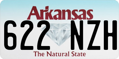 AR license plate 622NZH