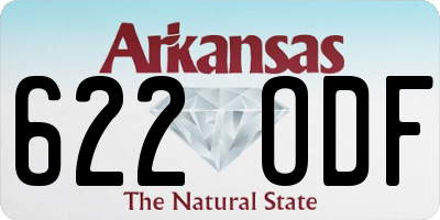 AR license plate 622ODF