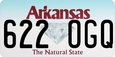 AR license plate 622OGQ
