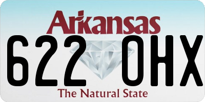 AR license plate 622OHX