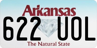 AR license plate 622UOL