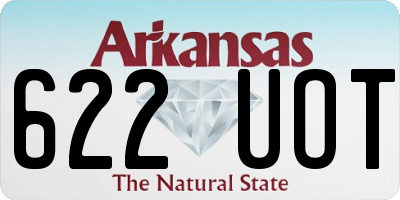 AR license plate 622UOT