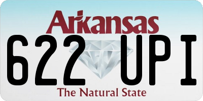 AR license plate 622UPI