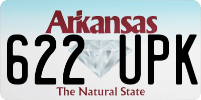 AR license plate 622UPK