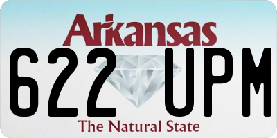 AR license plate 622UPM