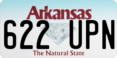 AR license plate 622UPN