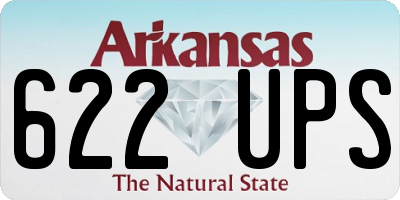 AR license plate 622UPS