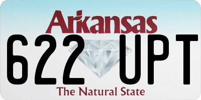 AR license plate 622UPT