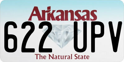 AR license plate 622UPV