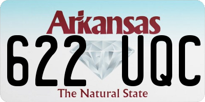 AR license plate 622UQC