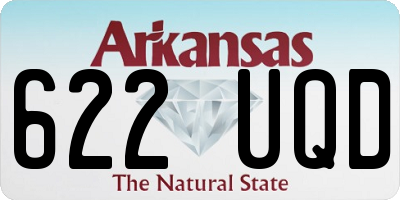 AR license plate 622UQD