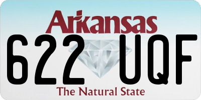 AR license plate 622UQF