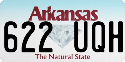 AR license plate 622UQH